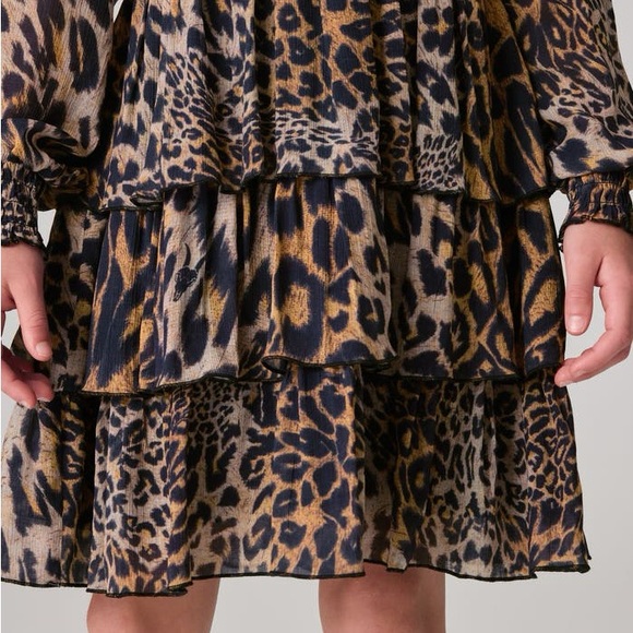 ALL SAINTS Kids' Leopard Print Tiered Long Sleeve Dress
smALLSAINTS 8 / 9 - Picture 4 of 7